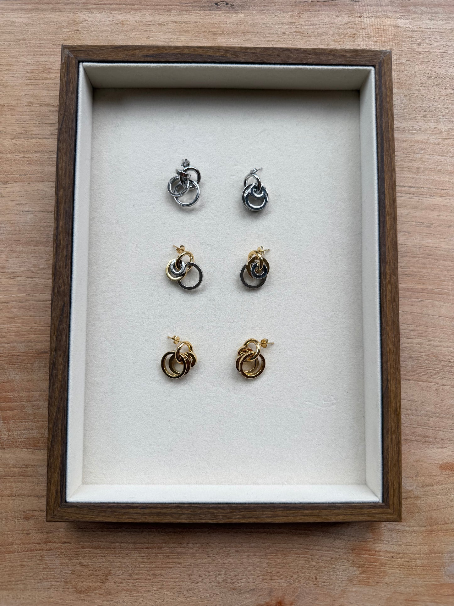 Sienna Mixed Metal Earrings