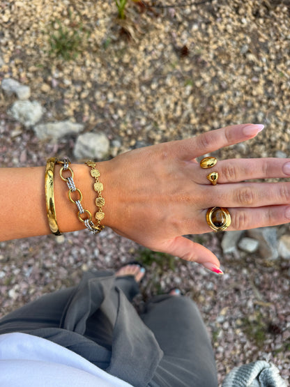 Allie Bracelet Mixed Metal