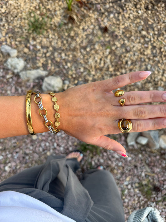 Allie Bracelet Mixed Metal