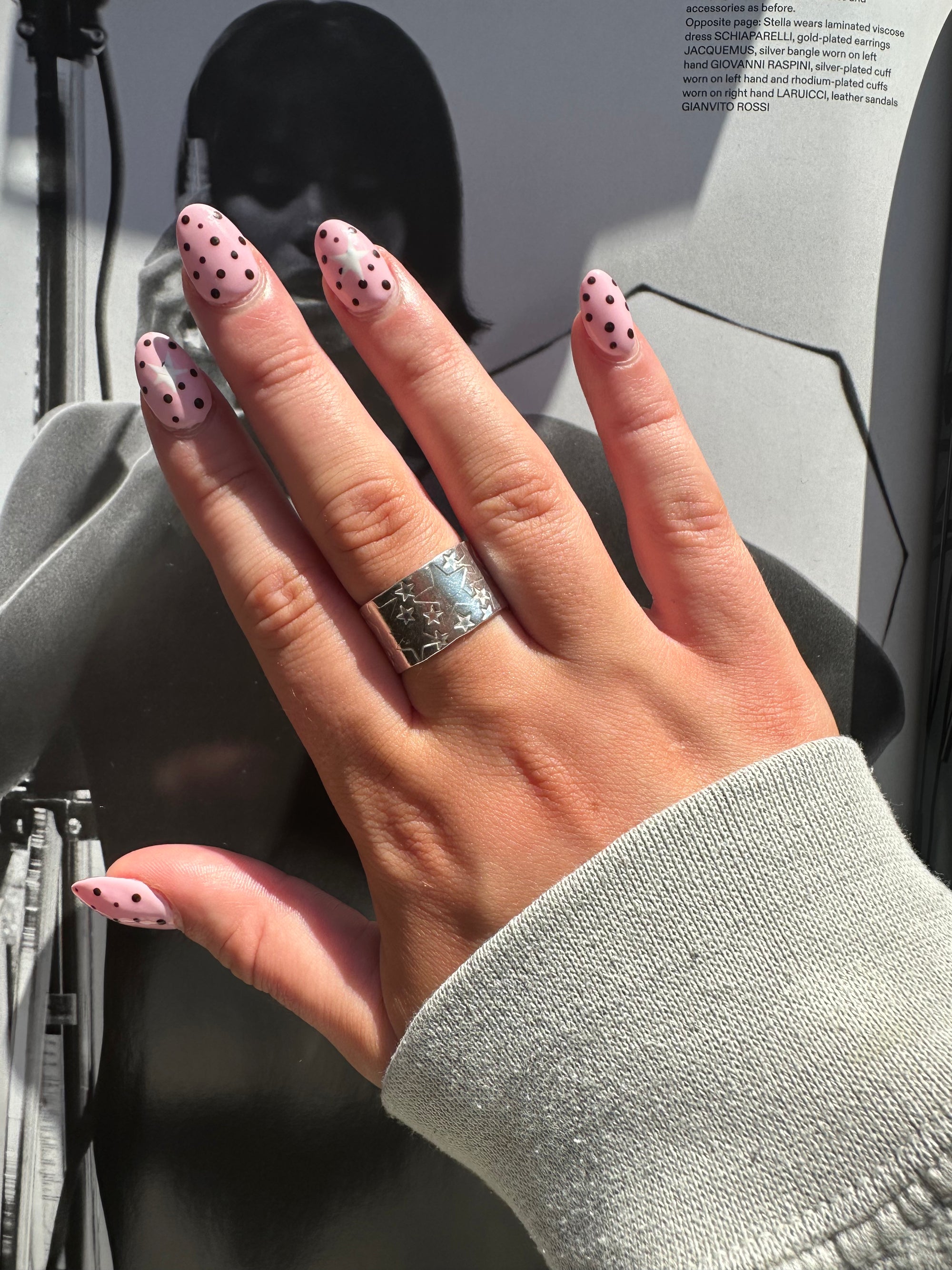 The Astra Silver Star Ring