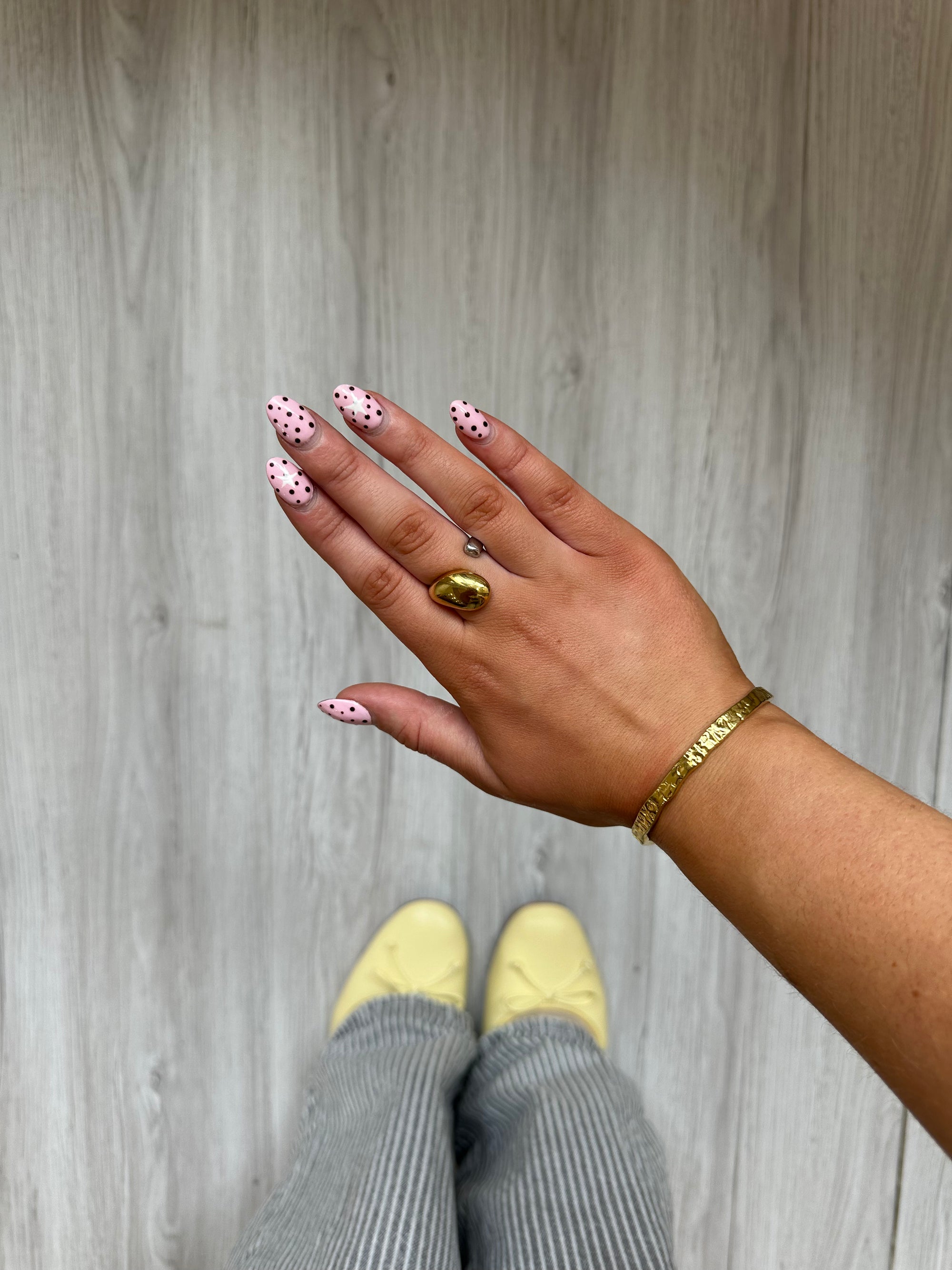 Maeve two toned ring