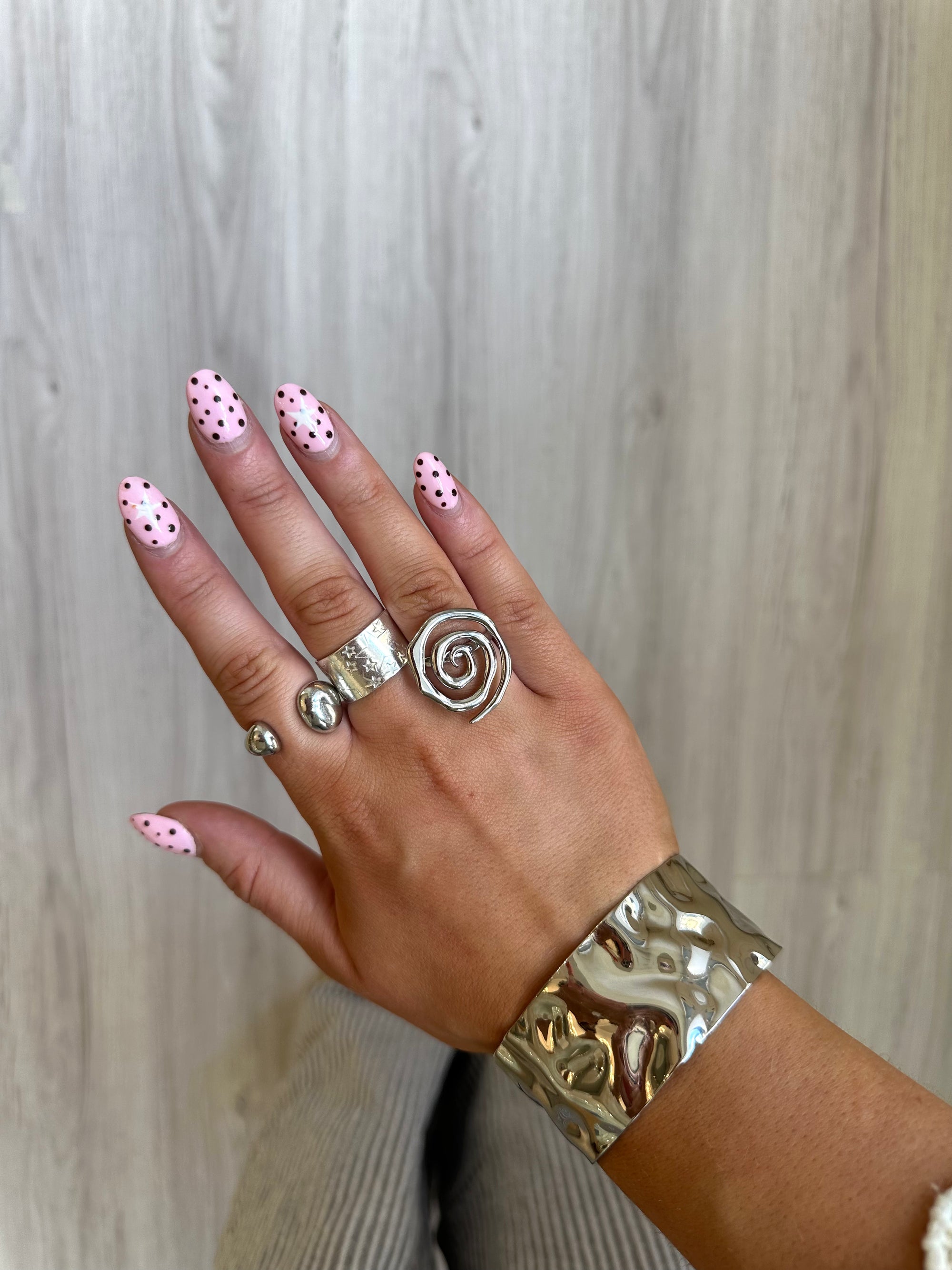 Silver Spiral Ring