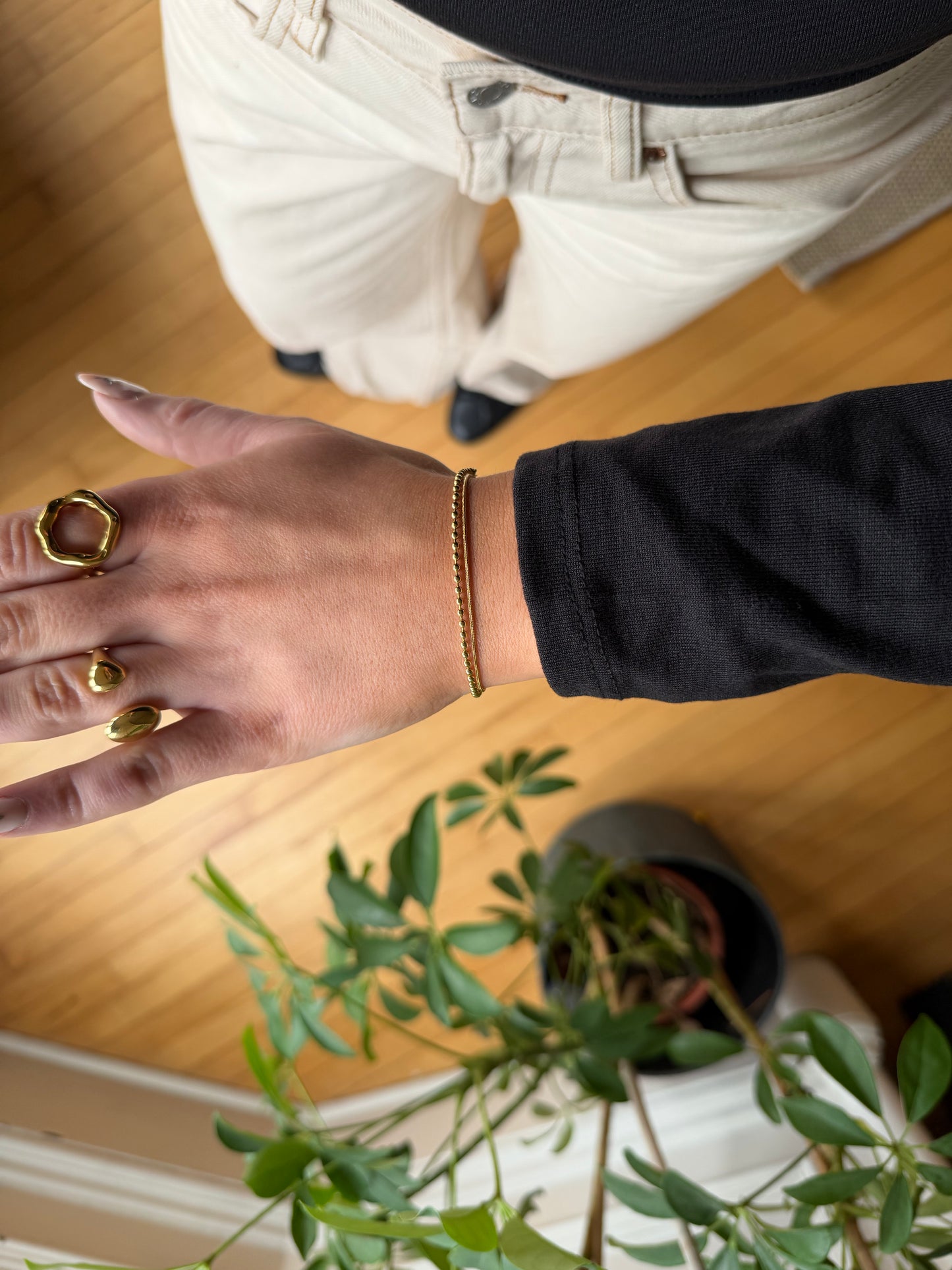 The Harper Gold Bracelet