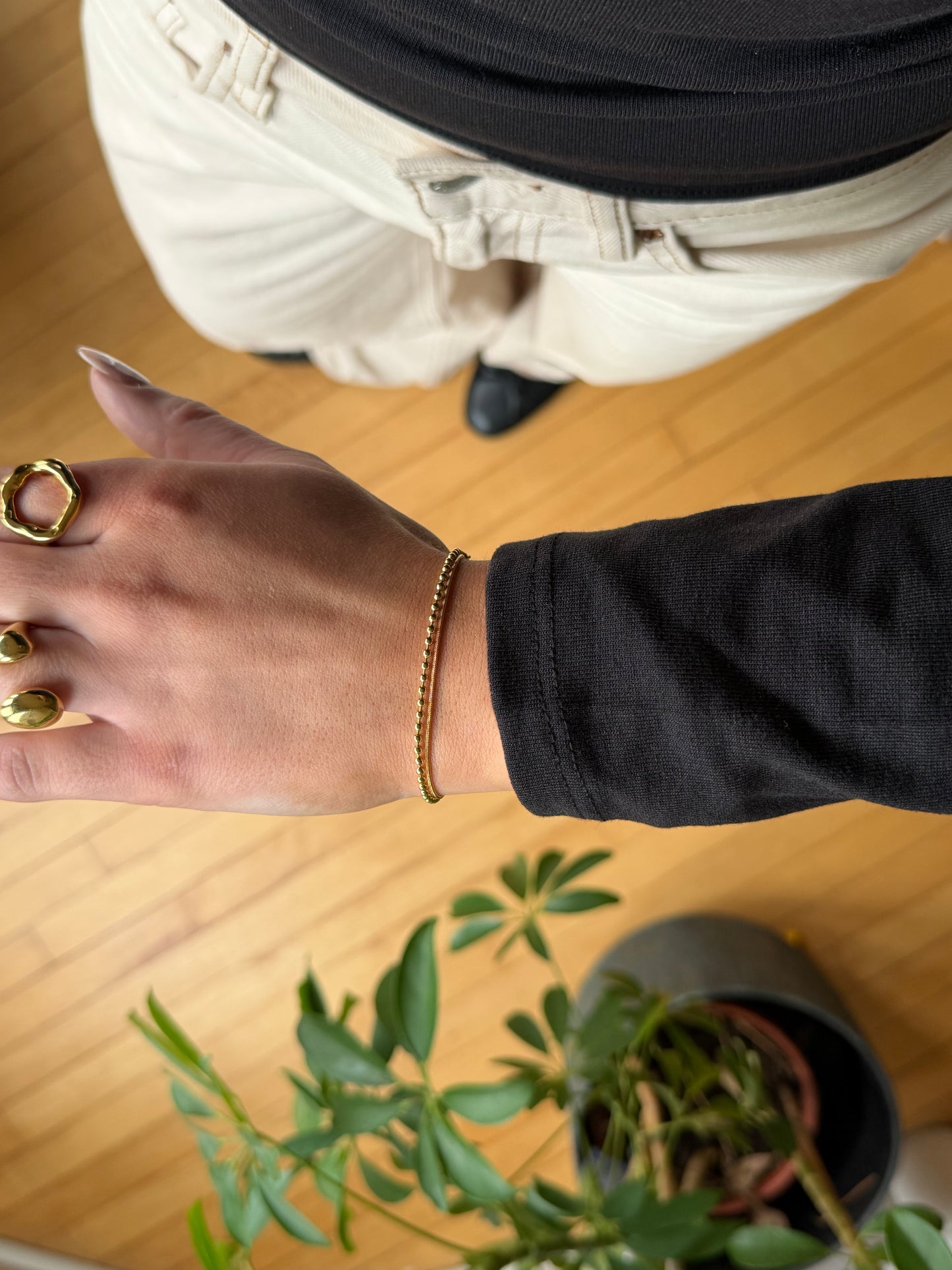The Harper Gold Bracelet