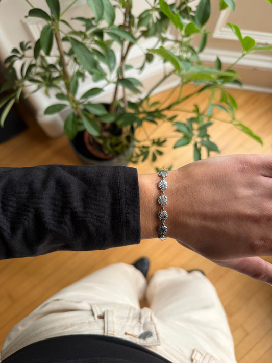 The Ziva Silver Bracelet