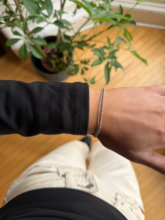 The Harper Silver Bracelet