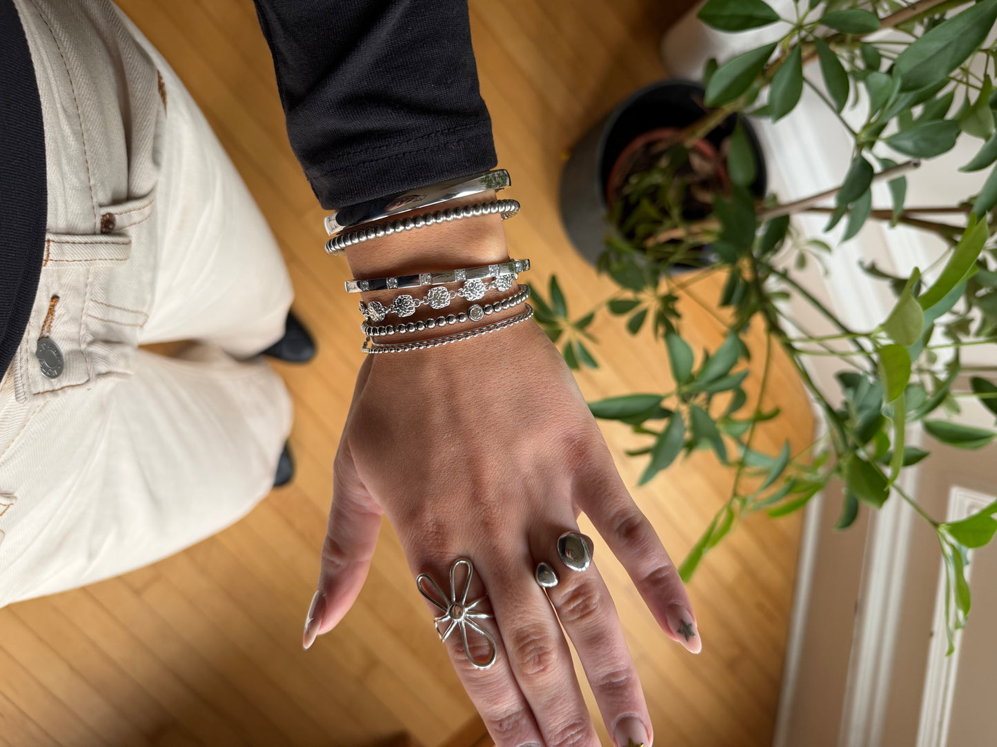 The Harper Silver Bracelet